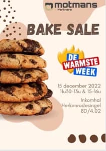 om De Warmste Week aan te kondigen