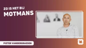 Zo is het bij Motmans: Pieter Vandergraesen
