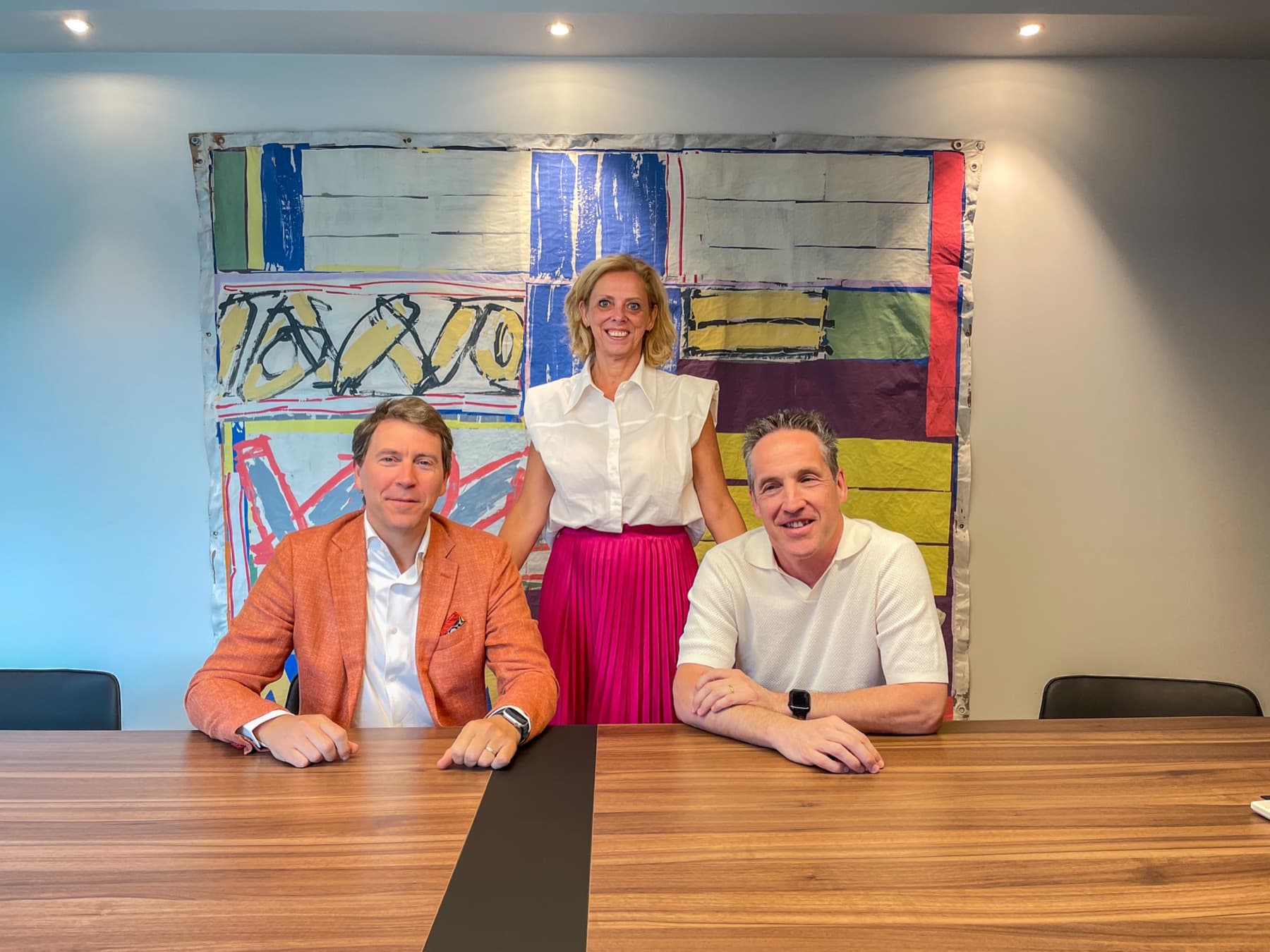 Mark Bernaerts, Ingrid Eyckmans en Bart Windey van ConSenso Advocaten